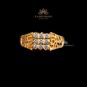 Dazzling Diamond ring for Men | Kameswari Jewellers