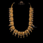 Elegant Pachi Haram with Traditional Peacock Design | Kameswari Jewellers