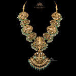 Traditional Pachi 2 in 1 Ramparivar Haram and Necklace | Kameswari Jewellers