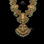 Traditional Pachi 2 in 1 Ramparivar Haram and Necklace | Kameswari Jewellers