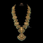 Traditional Pachi 2 in 1 Ramparivar Haram and Necklace | Kameswari Jewellers