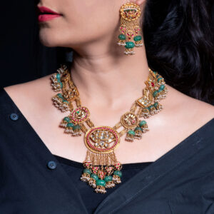 Lotus Heritage Necklace | Kameswari Jewellers |