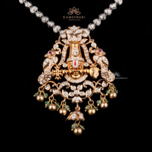 Diamond Balaji Pendant | Kameswari Jewellers |