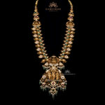 Pachi Mango Haram with Ramparivar | Kameswari Jewellers |