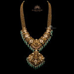 Antique Peacock haram | Kameswari Jewellers |