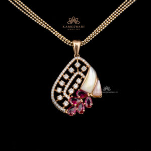 Mother of Pearl Pendant Set | Kameswari Jewellers |