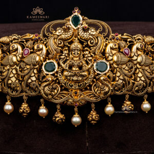 Antique Lakshmi Vaddanam | Kameswari Jewellers |